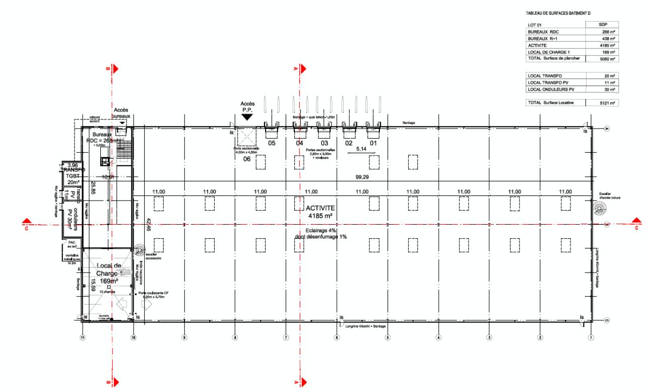 Local d'activité Saint-Quentin-Fallavier 5245m² Location local d'activité Saint-Quentin-Fallavier Isère OLACT2310009 5